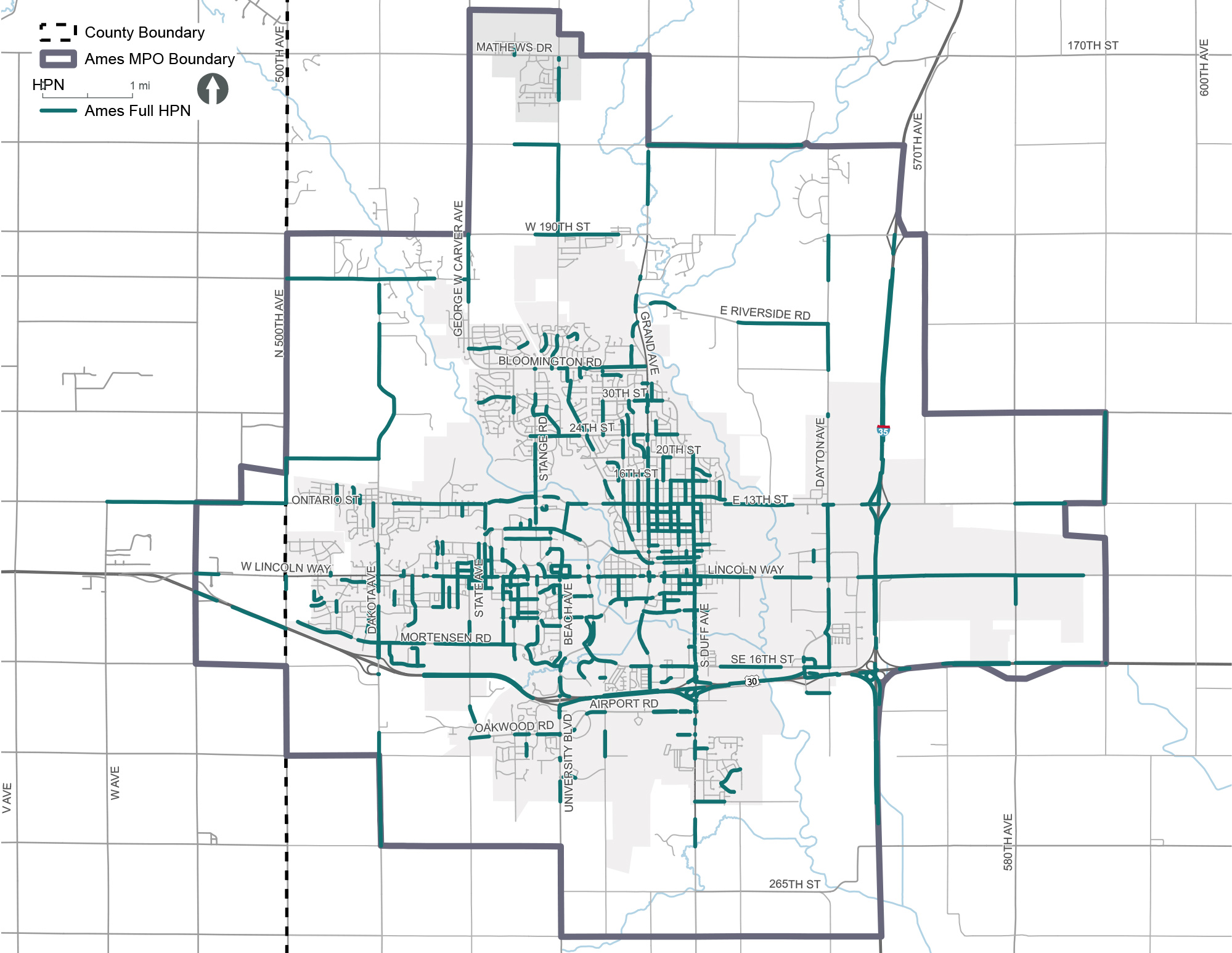 Corridor of need map